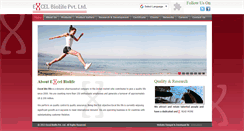 Desktop Screenshot of excelbiolife.com